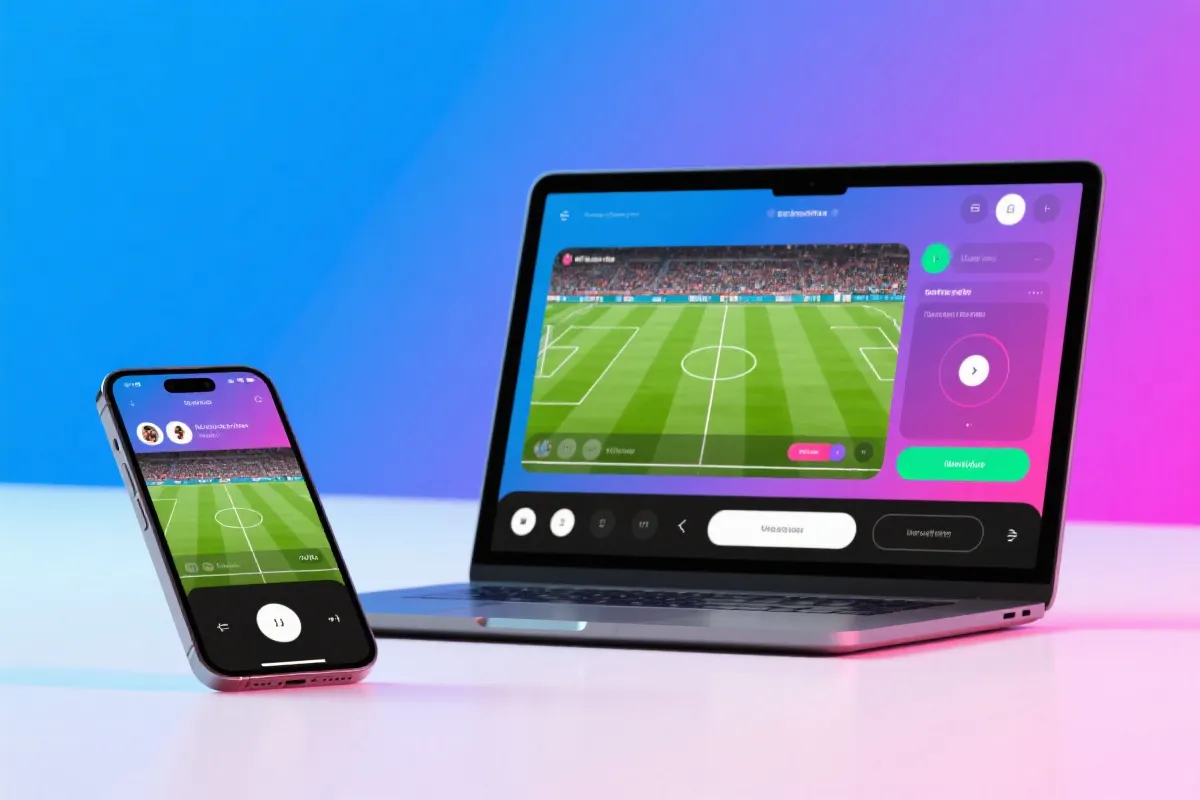 回放在手机与电脑端的观看示意图